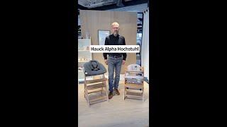 Hauck Alpha+ Hochstuhl - Holzhochstuhl ab Geburt | babyartikel.de