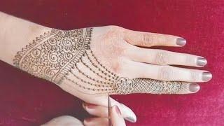 beautiful new mehndi design heena mehndi design @gourgirlmehndidesign