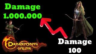 Drakensang Online: Damage 100 to 1.000.000 Farm 4 x Ranger