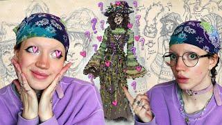 Designing My DREAM Gender Neutral Fantasy Outfit   ||  Yarn Haul, Sketching and Design (Part 1)