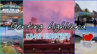 Genting Highlands 5D4N Holiday | Top 4 Attractions must do! #resortworld #gentinghighland #genting