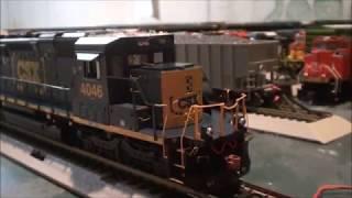 Review of the ScaleTrains EMD SD40-3 (CSX YN3B)