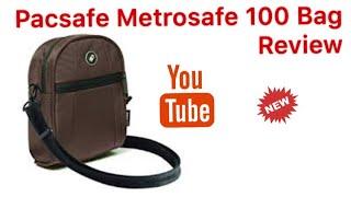 Anti theft and pickpockets holiday bag Pacsafe Metrosafe 100 Bag