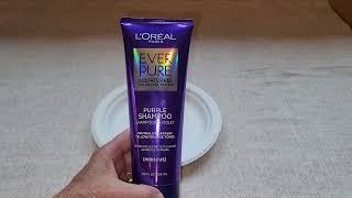 Loreal EverPure Purple Shampoo Review