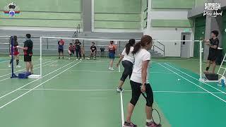 QATAR BADMINTON | 18 October  2024 - Jenny & Orly vs Linette & Ranji