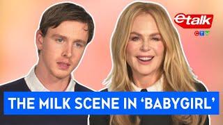 Nicole Kidman breaks down the milk scene | Babygirl Interview