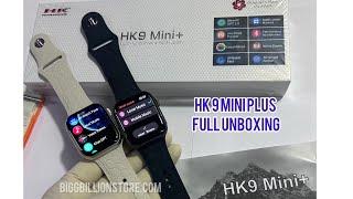 hk 9 mini plus amoled 38/40 mm watch 2024 edition tws connect ebook and photo album new  hk9miniplus