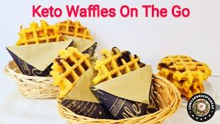 HOW TO MAKE KETO WAFFLES ON THE GO - CRISPY & DELICIOUS (4 FLAVORS, SWEET & SAVORY)