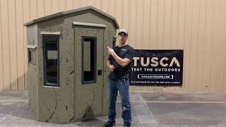 6x6 TUSCA OCTOFLEX Hunting Blind Overview