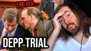 Johnny Depp Lawyer & THE JUDGE Destroy Amber Heard | Asmongold Reacts