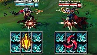WHICH RUNE IS BETTER?! SAME BUILD LETHAL TEMPO vs HAIL OF BLADES