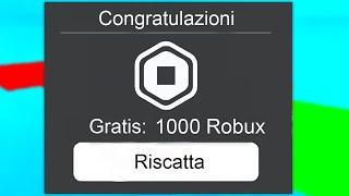 QUESTO VIDEO ti fa AVERE ROBUX GRATIS su ROBLOX!  (VELOCE)