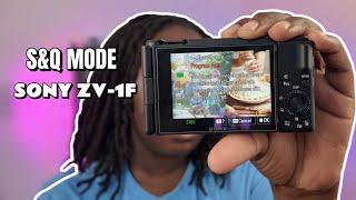 SONY ZV-1F UNEXPECTEDLY RECORDING IN SLOW MO? CHECK OUT THIS SETTING!