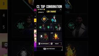 Top 5 CS Rank Best Character Skill  CS Rank Character Combination | Tips and Tricks #srikantaff