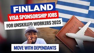 Move to Finland: FREE Visa Sponsorship Jobs | Bring Your Family, No IELTS Required