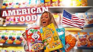 1 TAG NUR AMERIKANISCH ESSEN!  |CARAMELLA