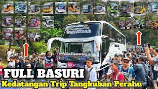 MOMEN PALING GOKIL!! KEDATANGAN ARTIS BUS TRIP TANGKUBAN PERAHU MANIA 2023 FULL TELOLET BASURI UNIK