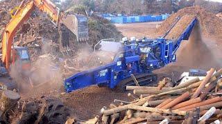 Amazing Powerful Wood Chipper Machines in Action, Fastest  Monster Tree Shredder Machines Working