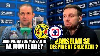 ¿MARTIN ANSELMI SE DESPIDE DE CRUZ AZUL? ¡JARDINE MANDA MENSAJE A LA LIGA, VA POR EL TRICAMPEONATO!