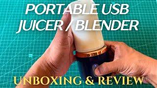 Portable USB Juicer - Unboxing & Review