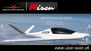 Risen, Swiss ultralight aircraft with retractable gear and in-flight adjustable propeller.