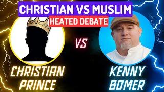 Christian Prince vs Kenny Bomer [Funny heated debate!] [Christian vs Muslim]