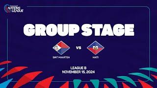 Sint Maarten vs Haiti | 2024/25 Concacaf Nations League