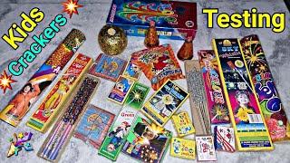 Crackers Testing video 2021 | Crackers For Kids 2021 | Diwali Crackers Testing 2021 