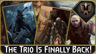 Witcher Trio Rocks in Shupe Soldiers! (Gwent Nilfgaard Imperial Formation Deck)