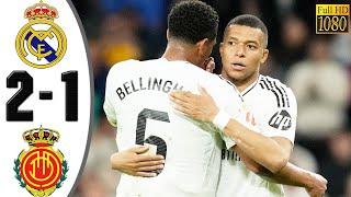 Real Madrid vs Mallorca 2 a 1 Highlight resumen HD
