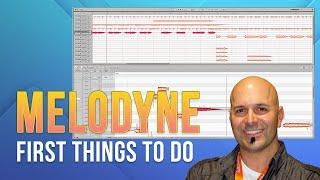 First things to do in Melodyne | Carlo Libertini