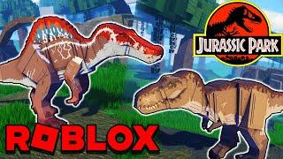 Jurassic World Dinosaurs in NEW Roblox Game!