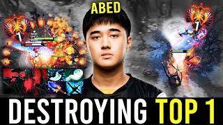 ABED MAGIC SHADOW FIEND DESTROYING TOP 1 MMR IN SEA