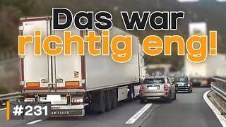 Geisterfahrer, dreister Parkplatzdieb und blindes Überholen | #GERMAN #DASHCAM | #231