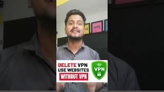 Open blocked website without VPN #shorts #howtoopenblockedwebsites