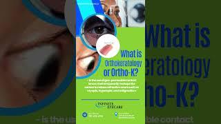 Ortho K #infiniteeyecare #eyecarematters #eyecaresolutions