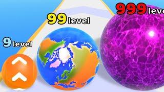 MAX LEVEL in Level Up Balls Satisfying Gameplay Mobile Games