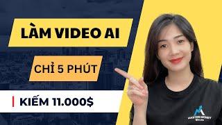 Làm VIDEO TIN TỨC bằng AI KIẾM TIỀN ONLINE chỉ 5 phút mỗi ngày