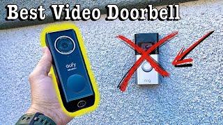 BEST Video Doorbell with No Subscription Required Eufy Dual Camera Doorbell Installation 2025