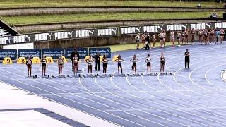 U14 Women 100m Prelims Heat 1 2022 Australian Track & Field Championships