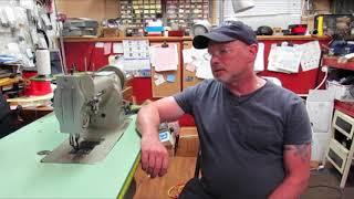 Juki Lu 562 - 563 Industrial Sewing Machine maintenance video