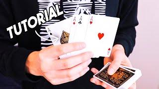 Come ritrovare 4 CARTE SCELTE / tutorial gioco di magia (avanzato)