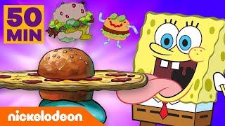 Bob l'éponge | On réinvente le pâté de crabe pendant 50 minutes ! | Nickelodeon France