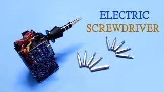 How to make an Electric Screwdriver at home