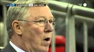 Sir Alex Ferguson's Fist Shaking