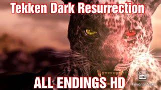 Tekken Dark Resurrection All Endings HD