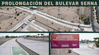 Inauguran la prolongación del bulevar Serna entre Quintero Arce y Quiroga