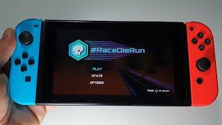 #RaceDieRun Nintendo Switch handheld gameplay