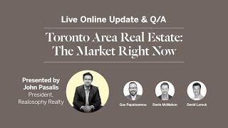 December Toronto Area Real Estate Live Update & Q/A - Thursday Dec 12th 12PM ET