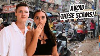 How To Avoid SCAMS in Old Delhi, India - First Time Visiting India 